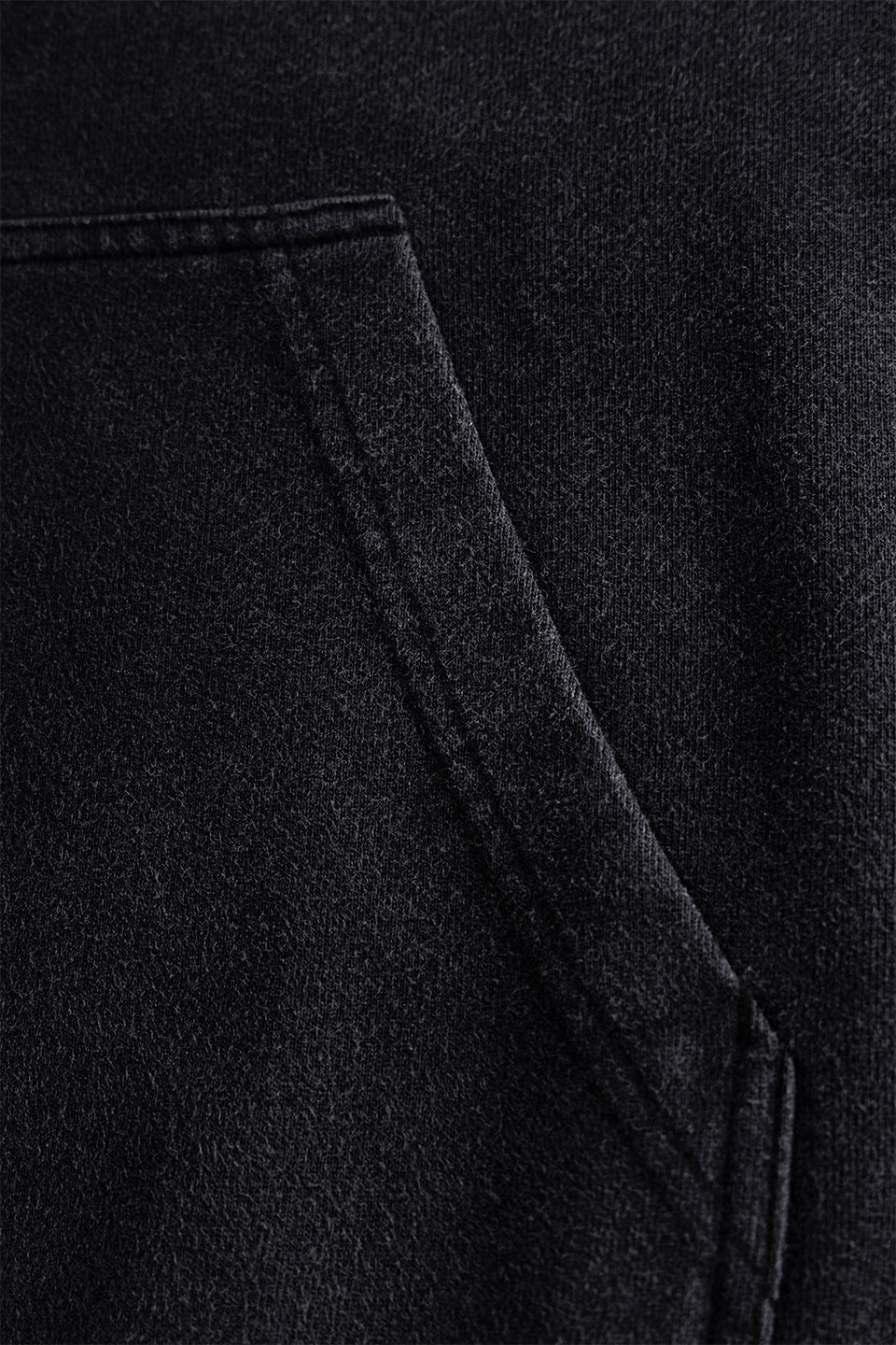 Splash Rhinestone Iron Logo Zip Hoodie