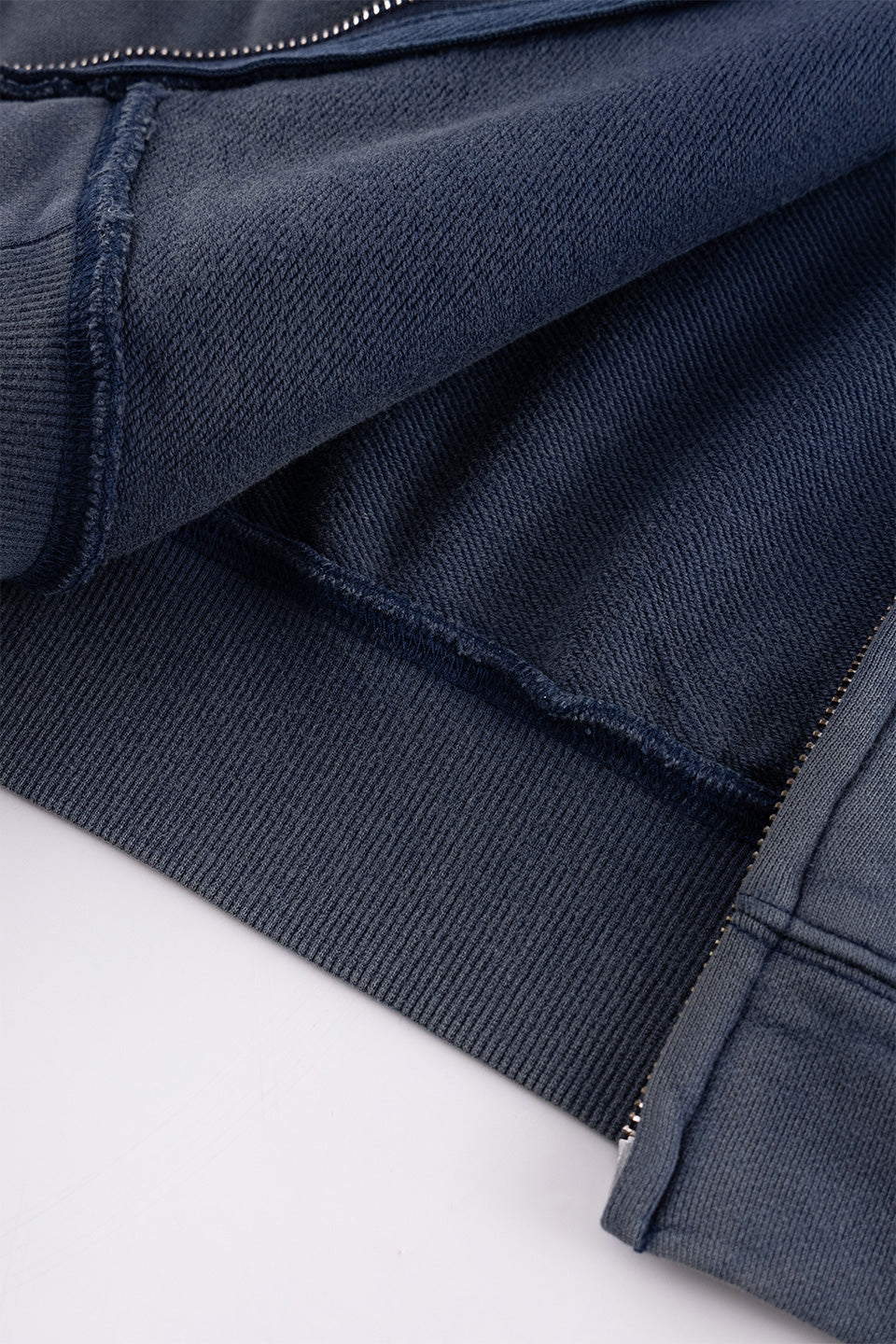 Splash Rhinestone Iron Logo Zip Hoodie