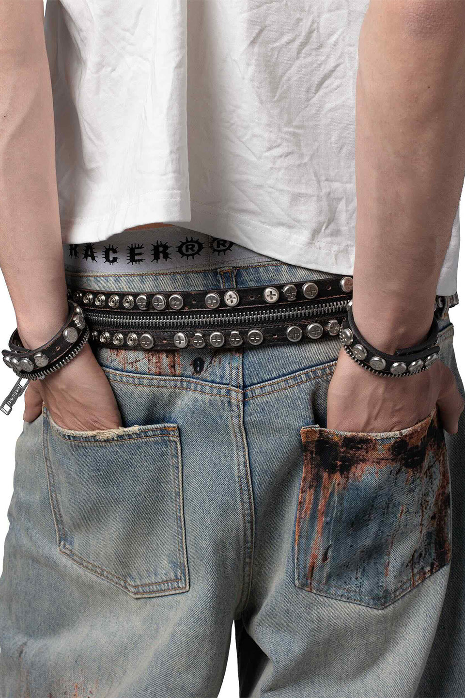 Split Button Belt