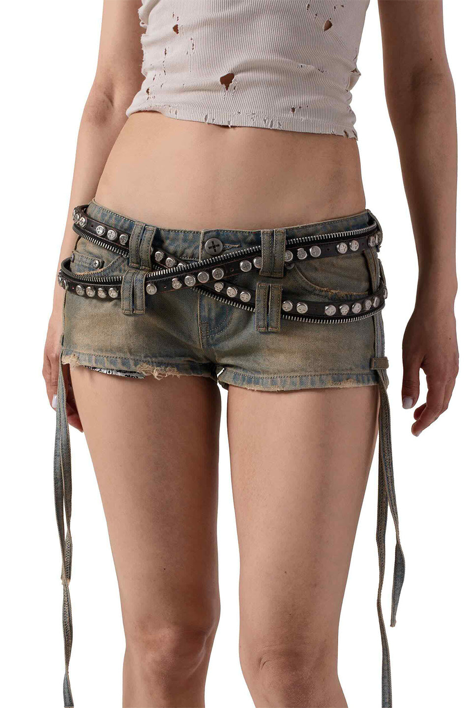 Split Button Belt