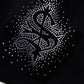 Spray Cross Rhinestone Beanie