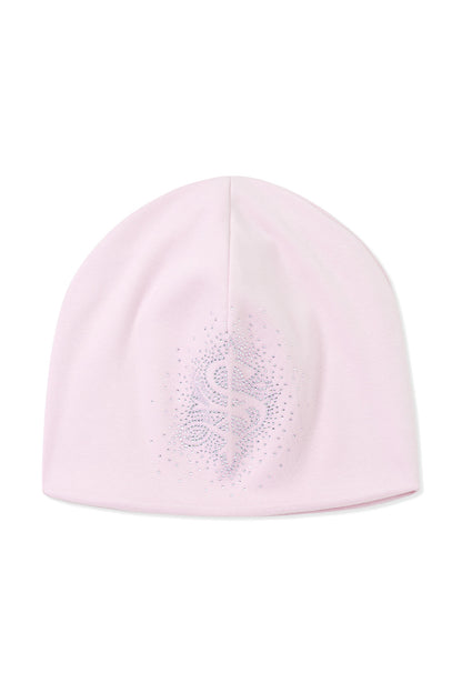 Spray Cross Rhinestone Beanie