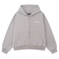 Spray Cross Rhinestone Zip Hoodie