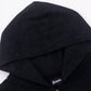 Spray Cross Rhinestone Zip Hoodie