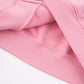 Spray Cross Rhinestone Zip Hoodie