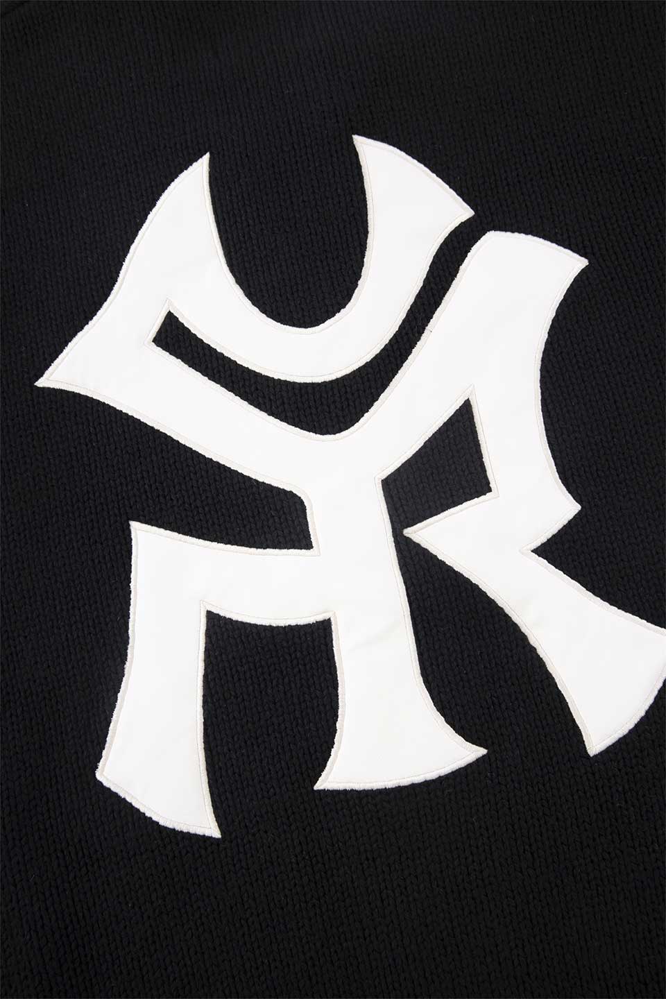 Sr Logo Knit Stadium Jacket