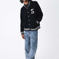 Sr Logo Knit Stadium Jacket