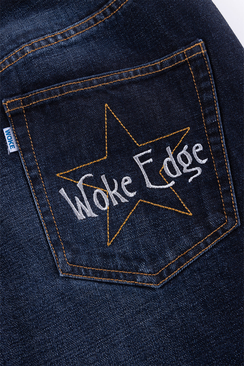 Star Logo Selvedge Denim