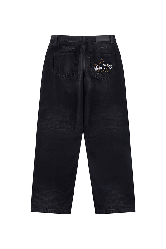 Star Logo Selvedge Denim