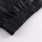 Studded Faux Leather Jacket