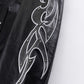 Studded Tribal Faux Leather Jacket