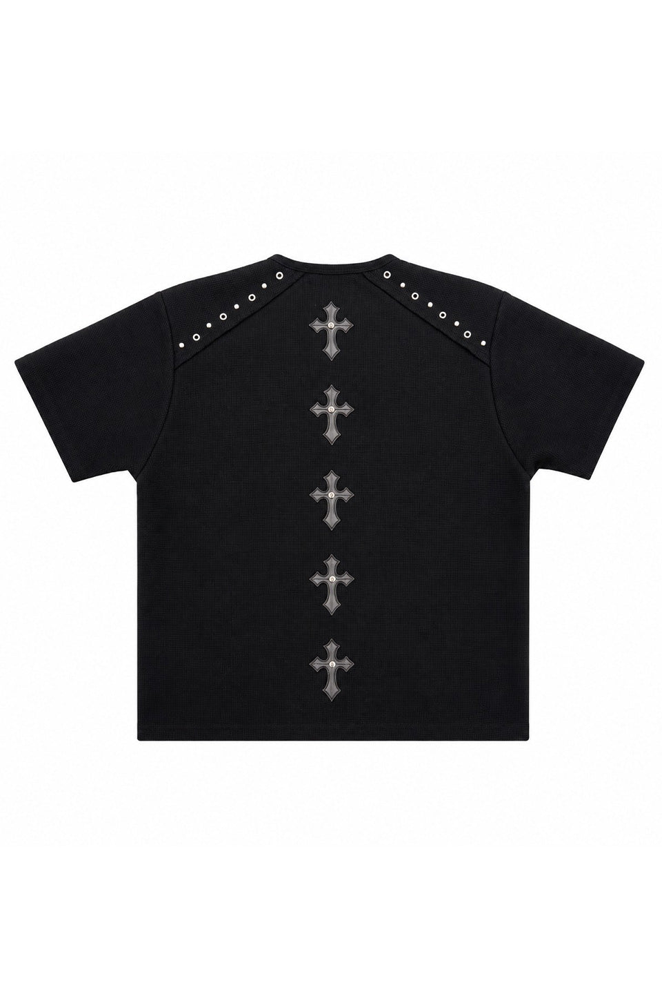 Studs Cross Patch Rib Tee