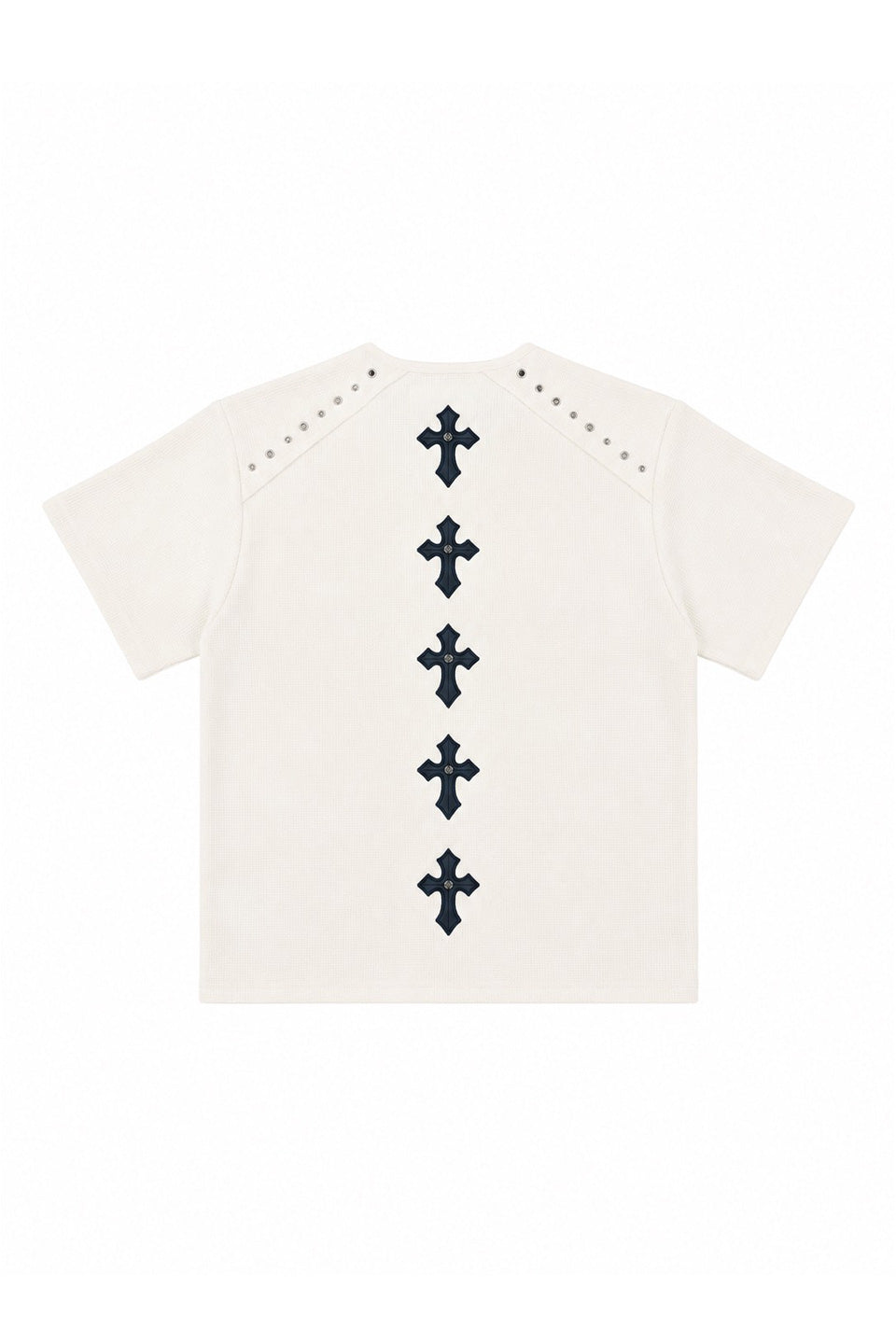 Studs Cross Patch Rib Tee