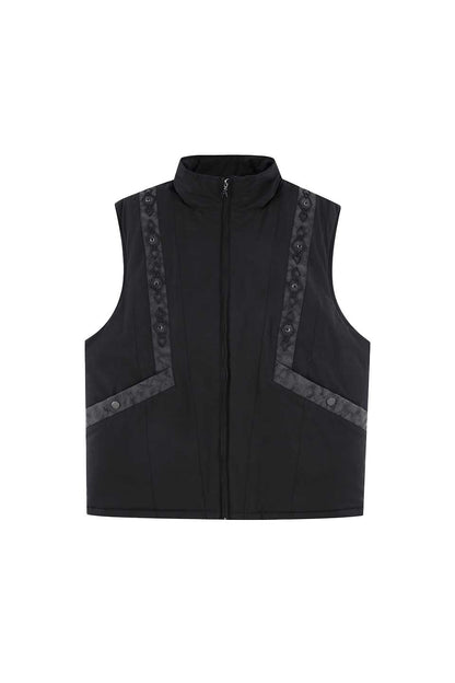 Studs Puffer Vest
