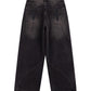 Switching Pierced Baggy Jeans