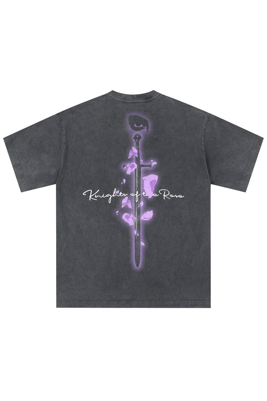 Sword and rose short sleeves