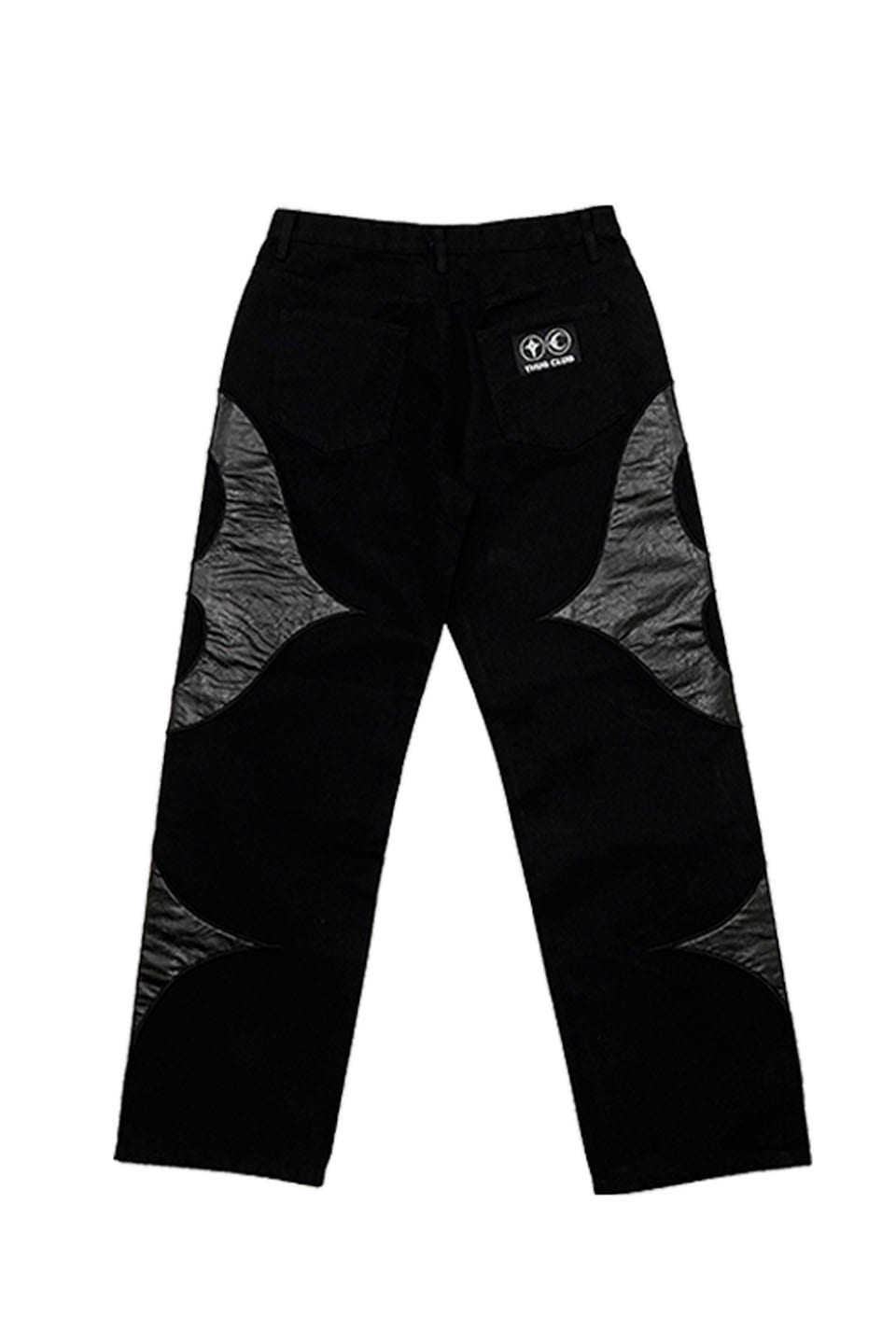 Thug Club Leather Denim Pant