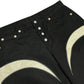 Tc Leather Washing Denim Pants