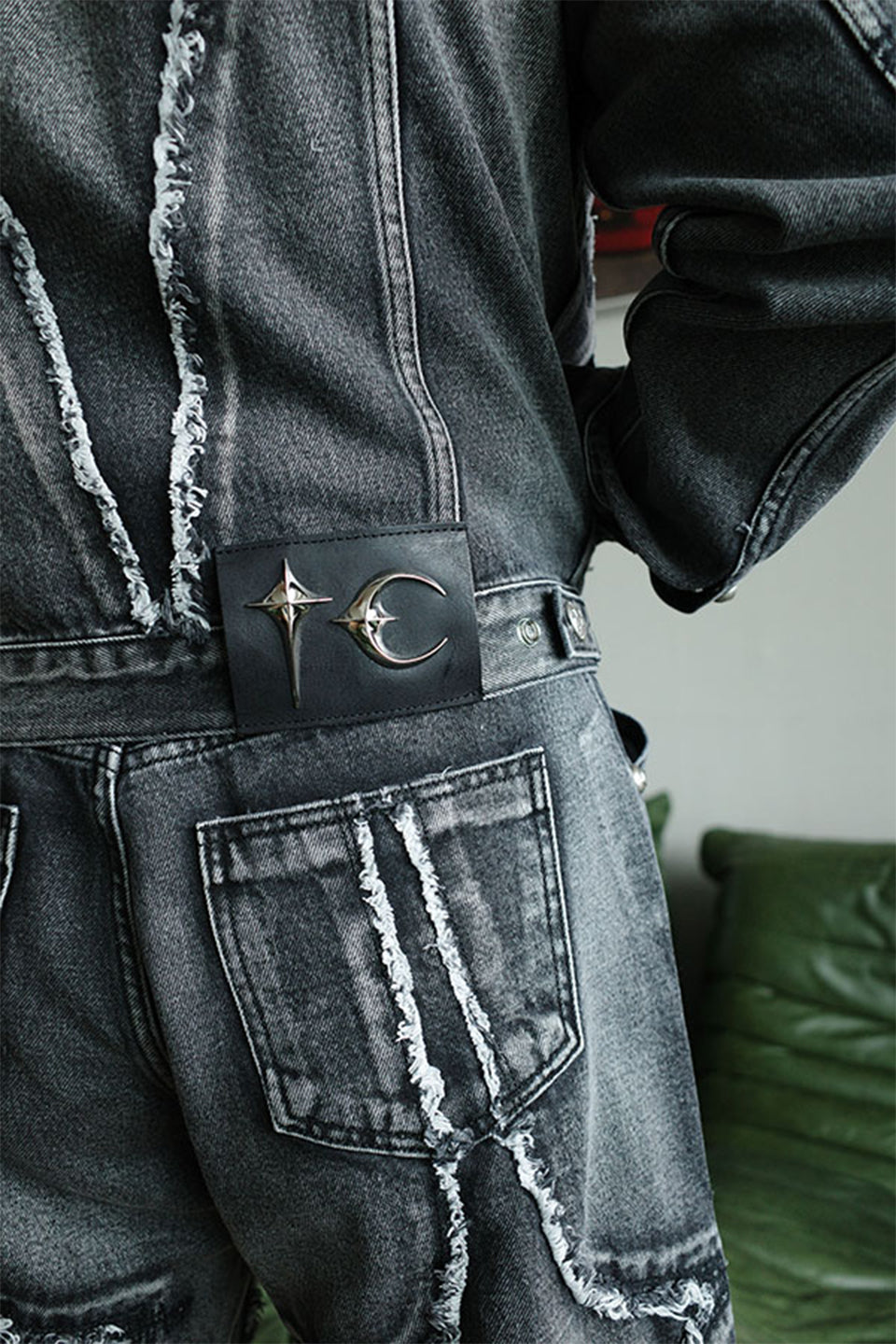 Tribal Denim Pants