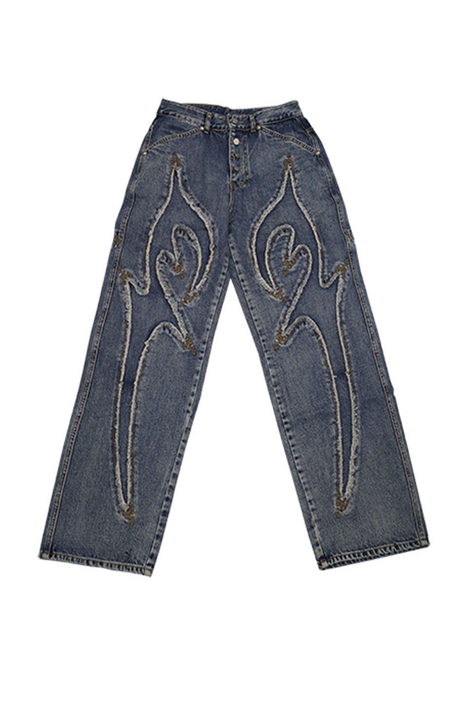 Tribal Denim Pants