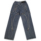 Tribal Denim Pants