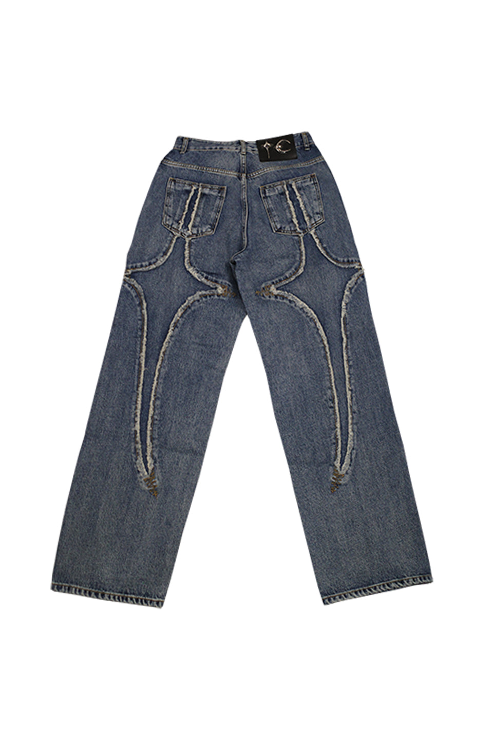 Tribal Denim Pants