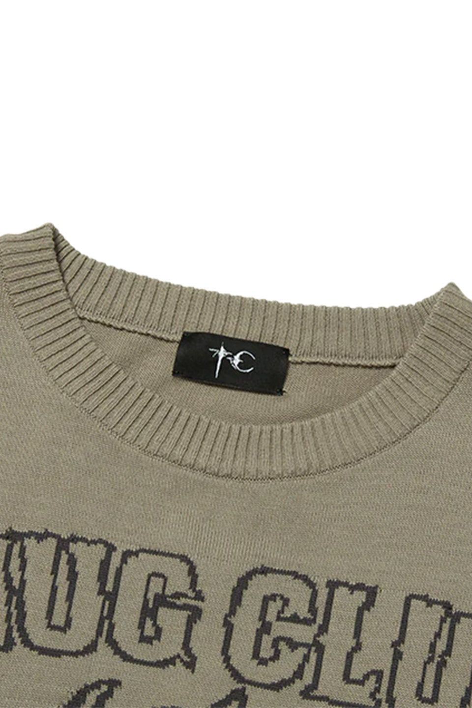 thug club サーマルニット 中古・古着通販】THUG CLUB (サグ クラブ) フロントロゴ サーマル