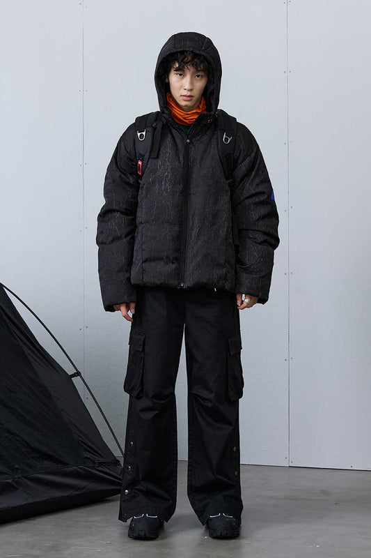 Textured Down Jacket