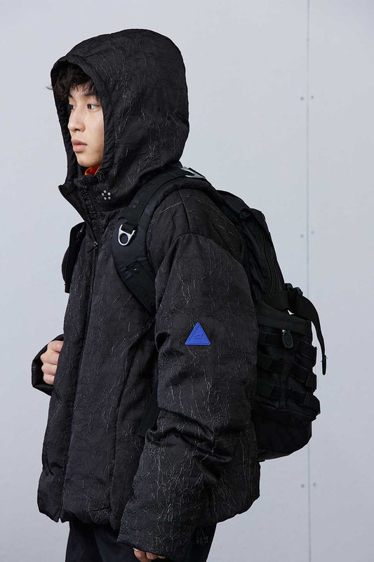 Textured Down Jacket