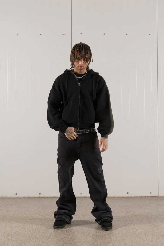 Thermal Zip Up Hoodie
