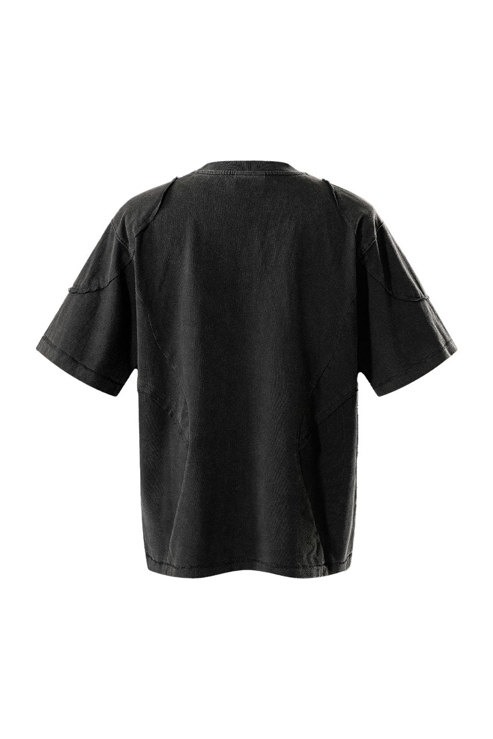 Threaded Washed Short Sleeves