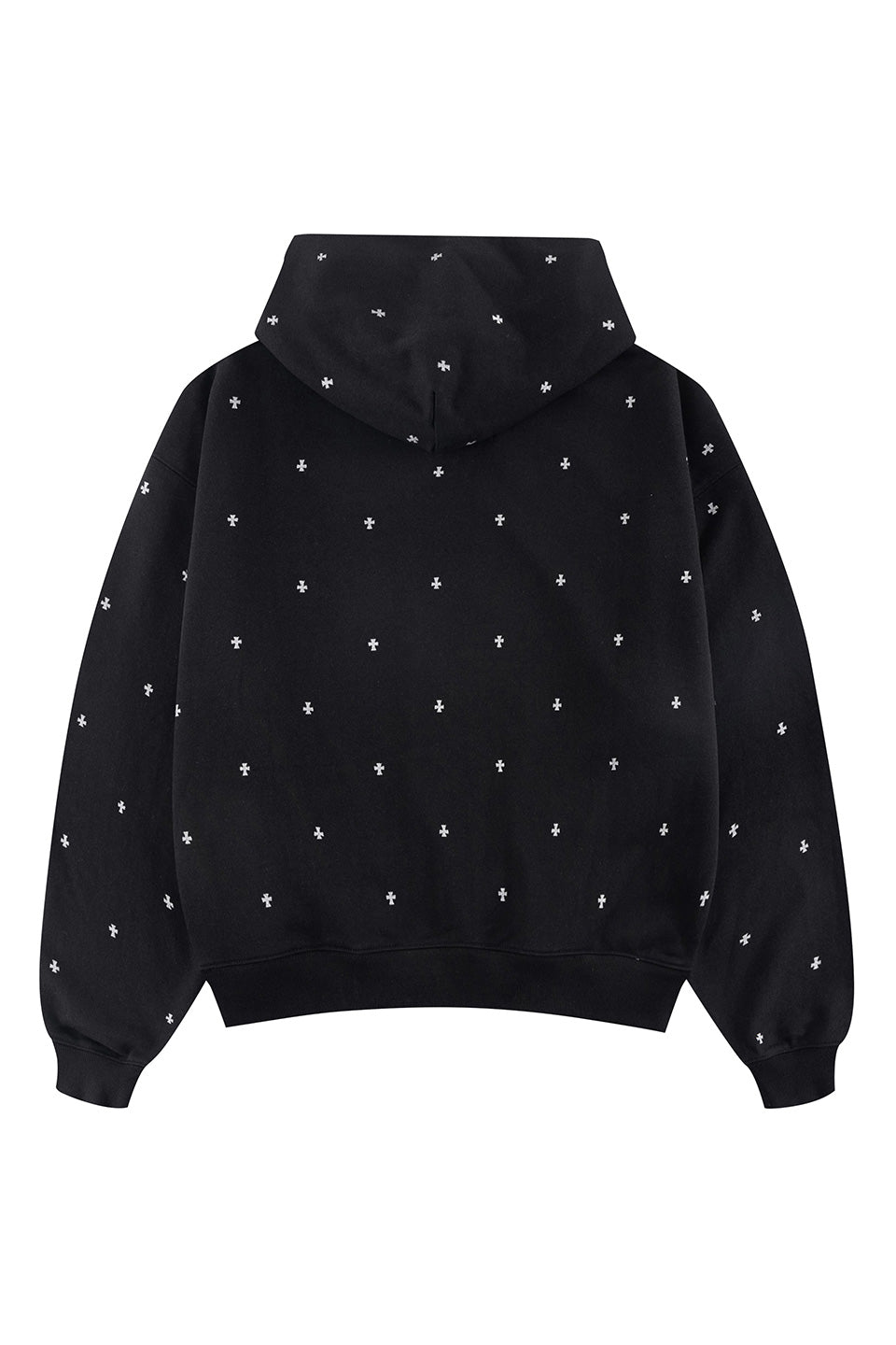 Tiny Cross Glitter Pullover Hoodie