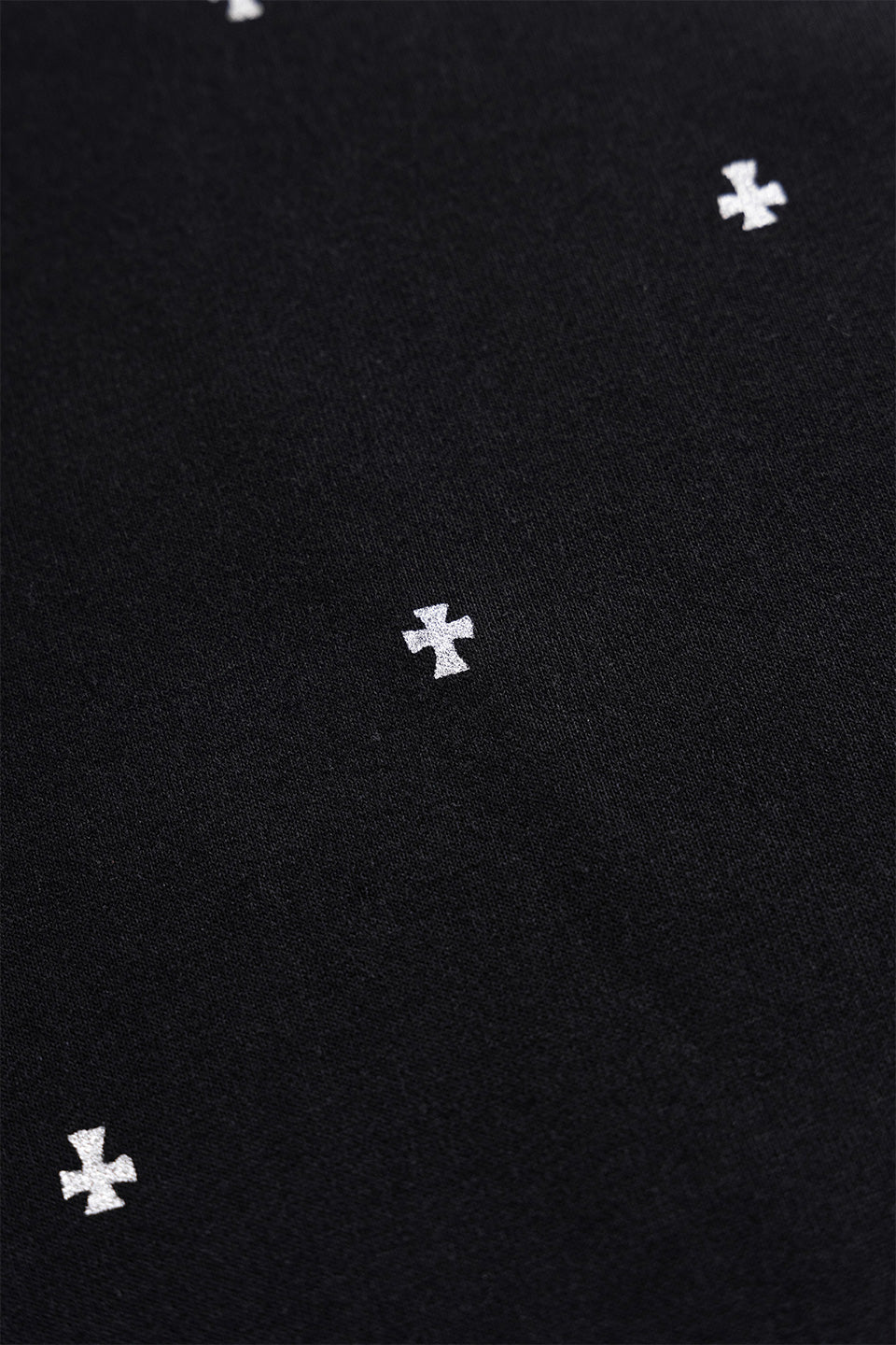 Tiny Cross Glitter Pullover Hoodie