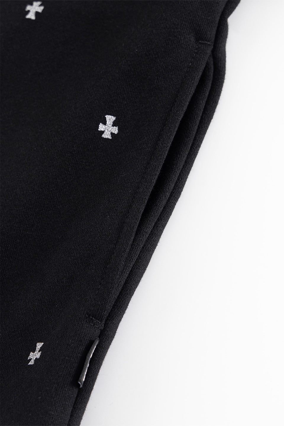 Tiny Cross Glitter Pullover Hoodie
