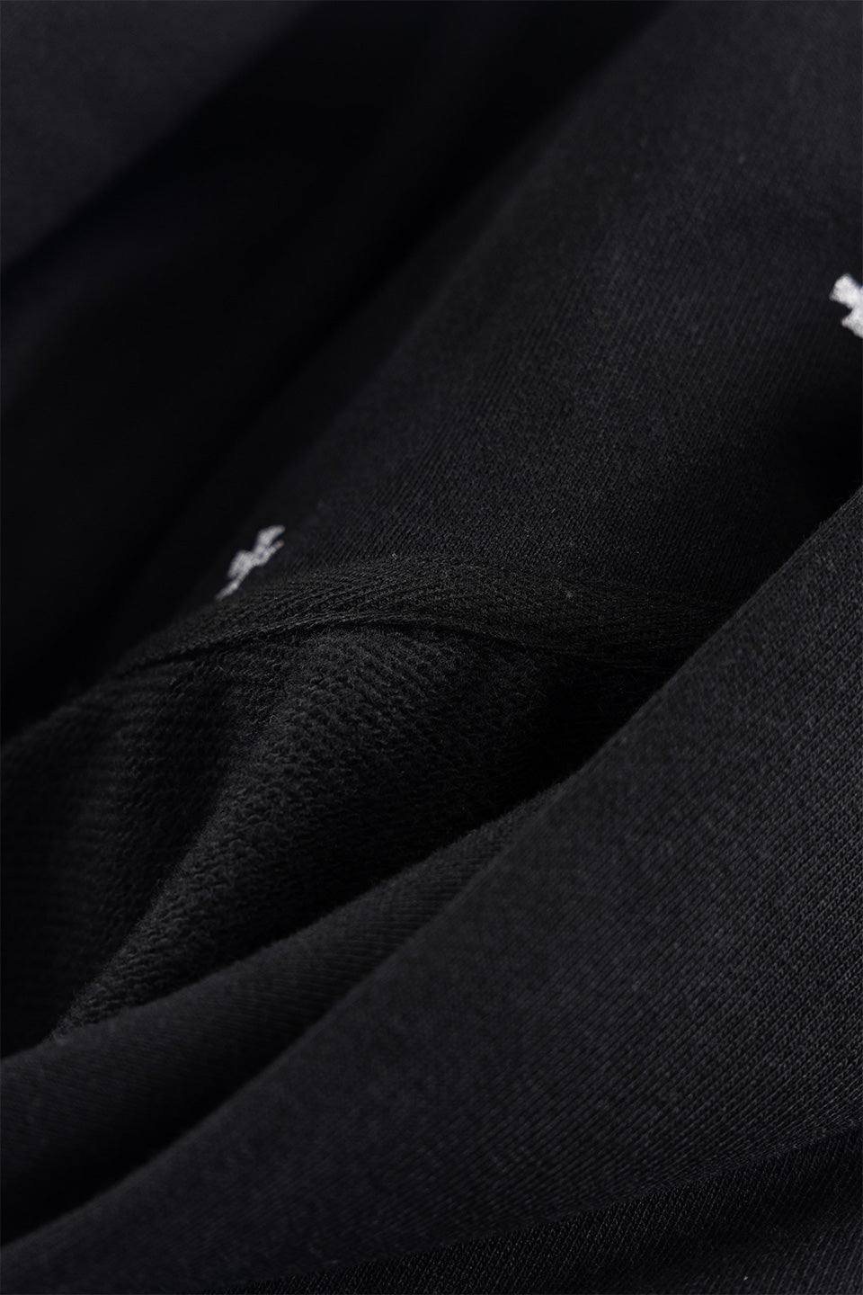 Tiny Cross Glitter Pullover Hoodie