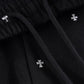 Tiny Cross Glitter Sweat Pants