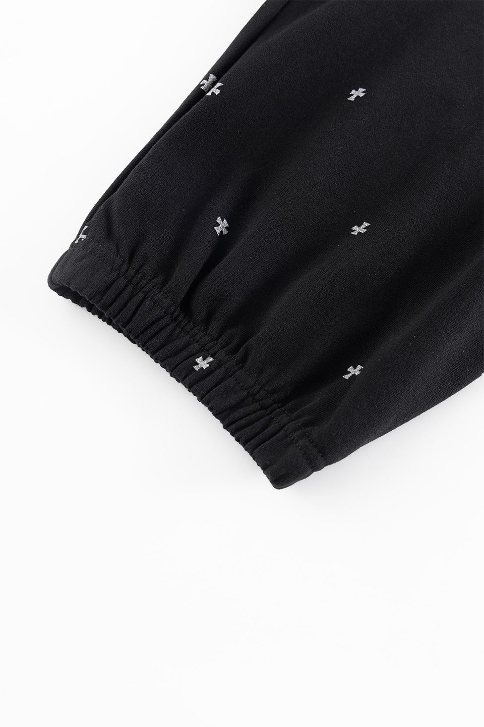 Tiny Cross Glitter Sweat Pants