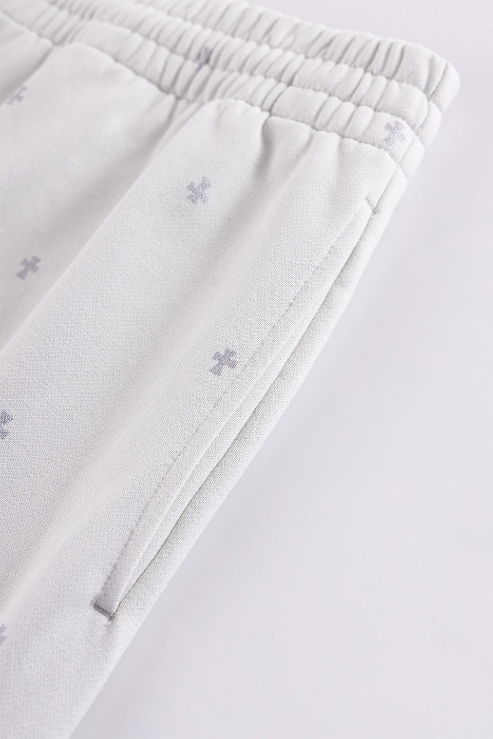 Tiny Cross Glitter Sweat Pants