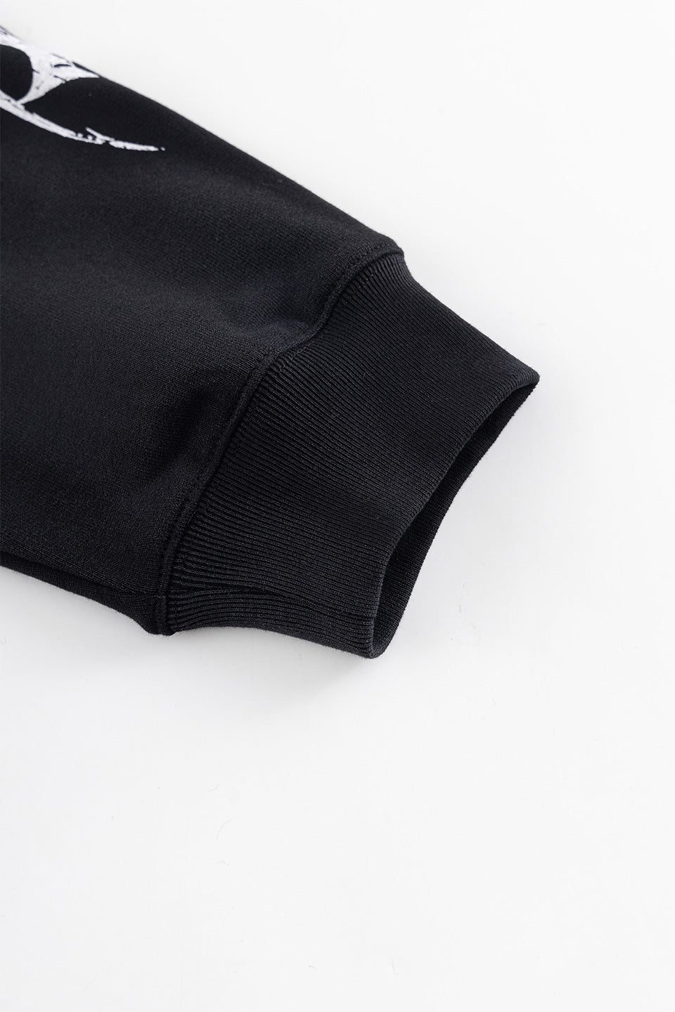 Tribal Bones Pierced Zip Hoodie