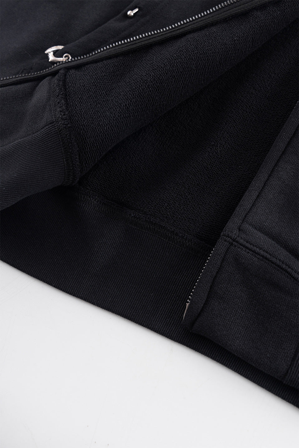 Tribal Bones Pierced Zip Hoodie