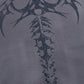 Tribal Bones Pierced Zip Hoodie