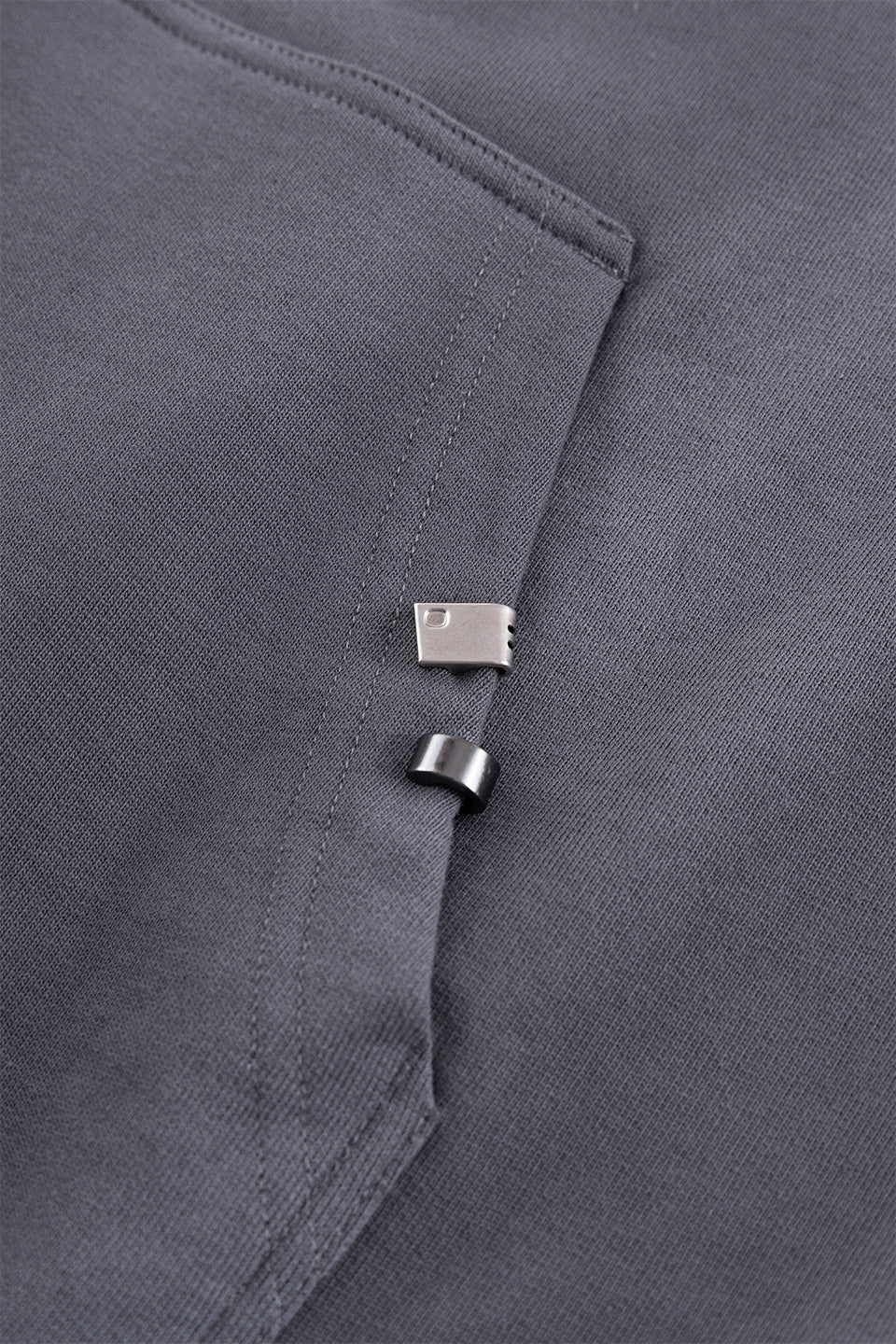 Tribal Bones Pierced Zip Hoodie