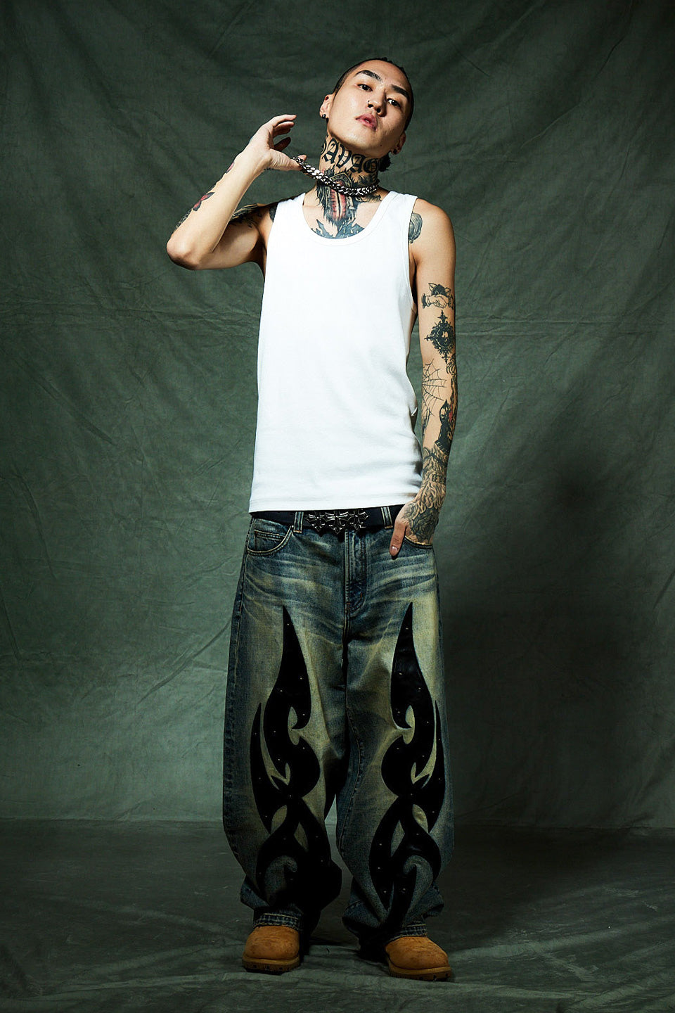 Tribal Bones Tank Top