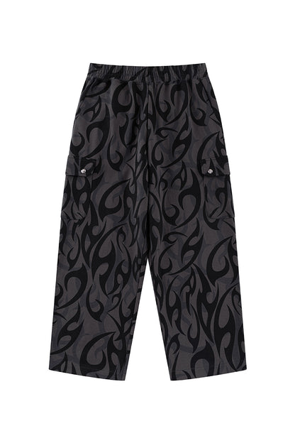 Tribal Camo Baggy Sweat Pants