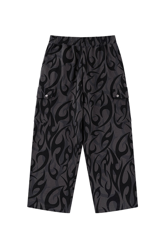 Tribal Camo Baggy Sweat Pants