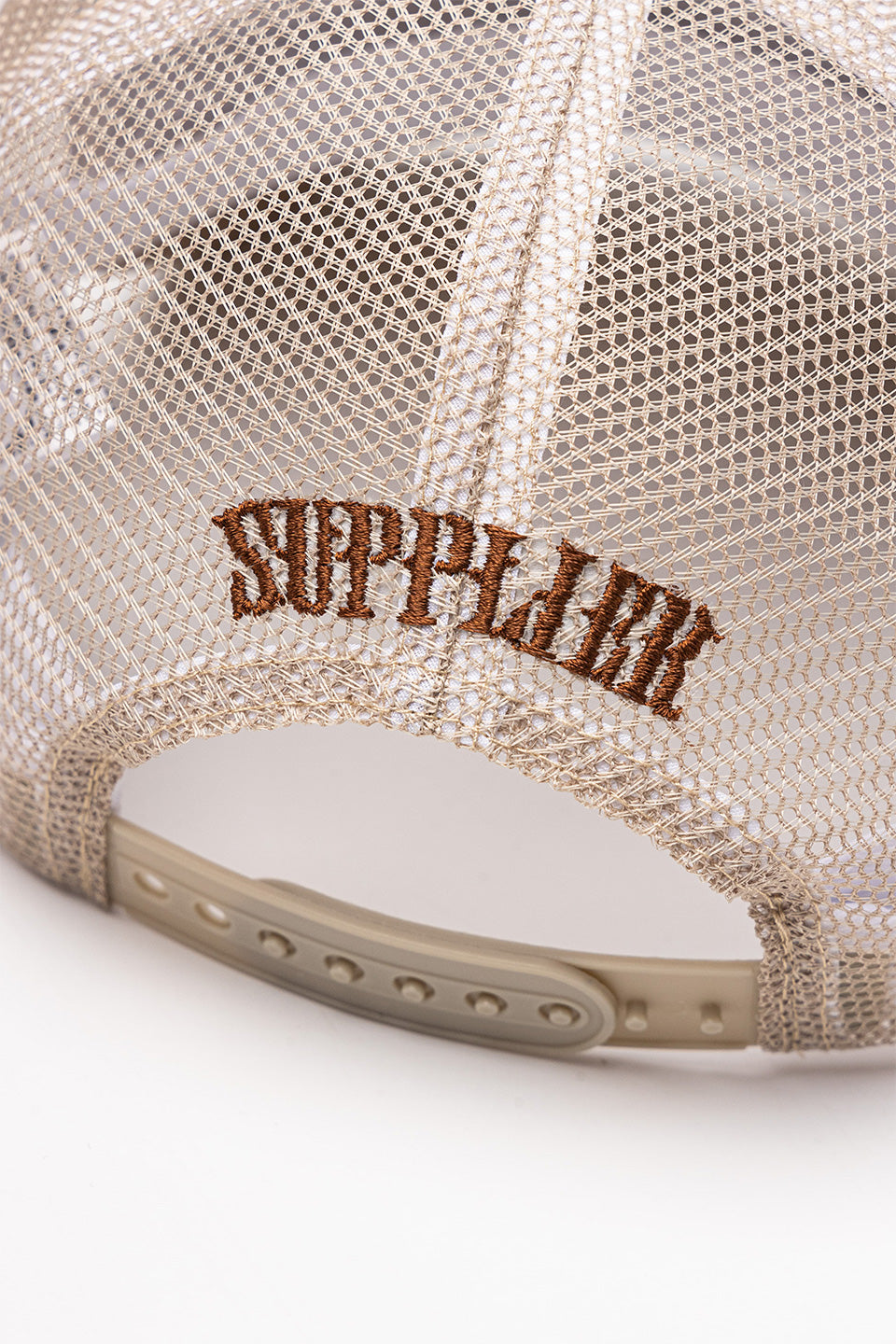 Tribal Camo Cross Leather Patch Mesh Cap｜SUPPLIER｜キャップ