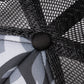 Tribal Camo Cross Leather Patch Mesh Cap