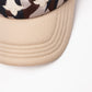 Tribal Camo Cross Leather Patch Mesh Cap