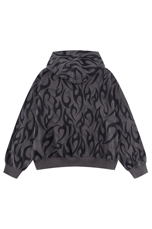 Tribal Camo Zip Hoodie