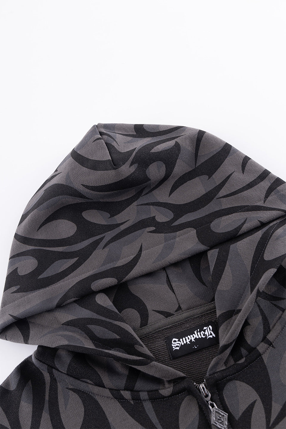 Tribal Camo Zip Hoodie｜SUPPLIER｜フーディー